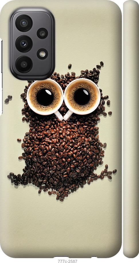 Чехол на Samsung Galaxy A23 A235F Сова из кофе