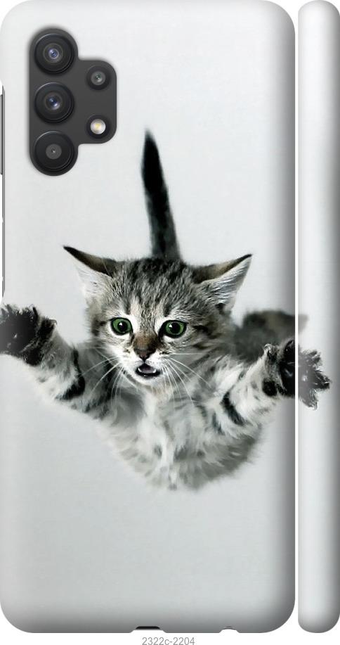 Чехол на Samsung Galaxy A32 A325F Летящий котёнок