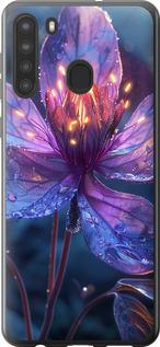 Чехол на Samsung Galaxy A21 Магический цветок