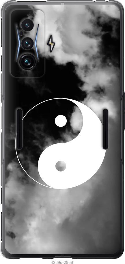 Чехол на Xiaomi Poco F4 GT Инь и Янь