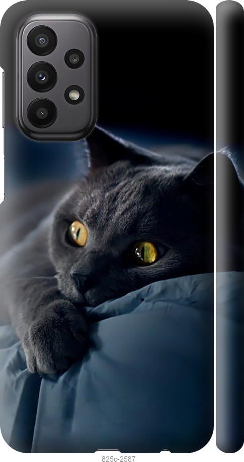Чехол на Samsung Galaxy A23 A235F Дымчатый кот