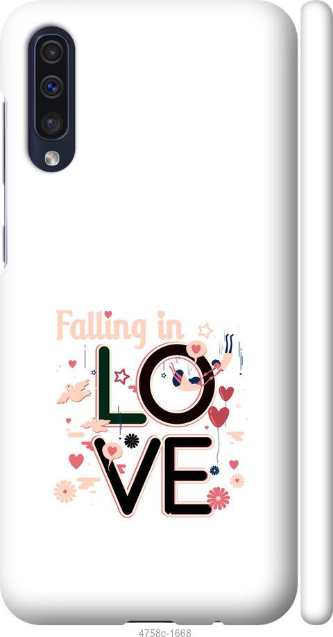 Чехол на Samsung Galaxy A50 2019 A505F falling in love