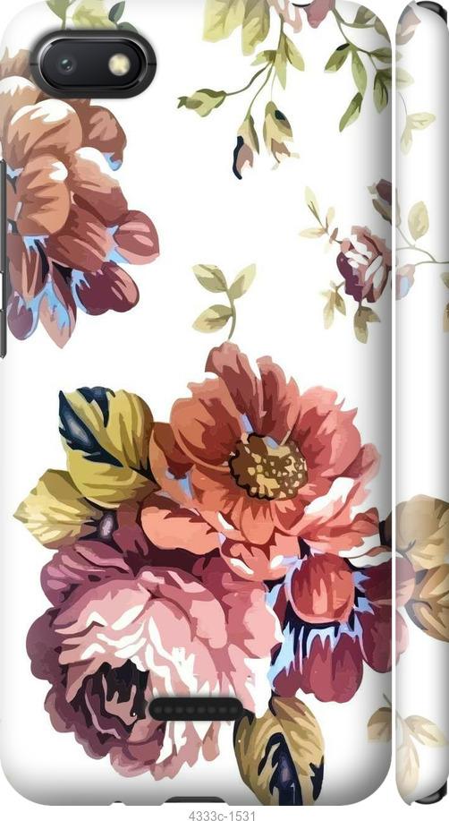 Чехол на Xiaomi Redmi 6A Vintage flowers