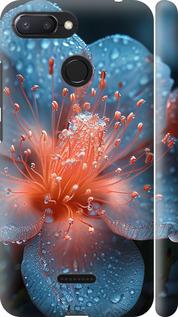 Чехол на Xiaomi Redmi 6 Роса на цветке