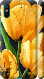 Чехол на Xiaomi Redmi 9A Желтые тюльпаны
