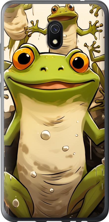 Чехол на Xiaomi Redmi 8A Веселая жаба