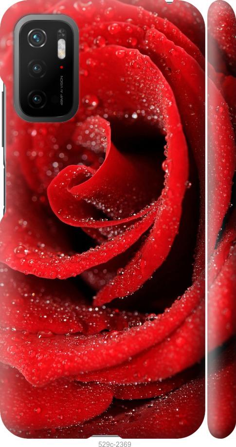 Чехол на Xiaomi Poco M3 Pro Красная роза