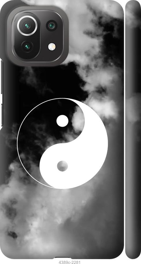 Чехол на Xiaomi Mi 11 Lite Инь и Янь