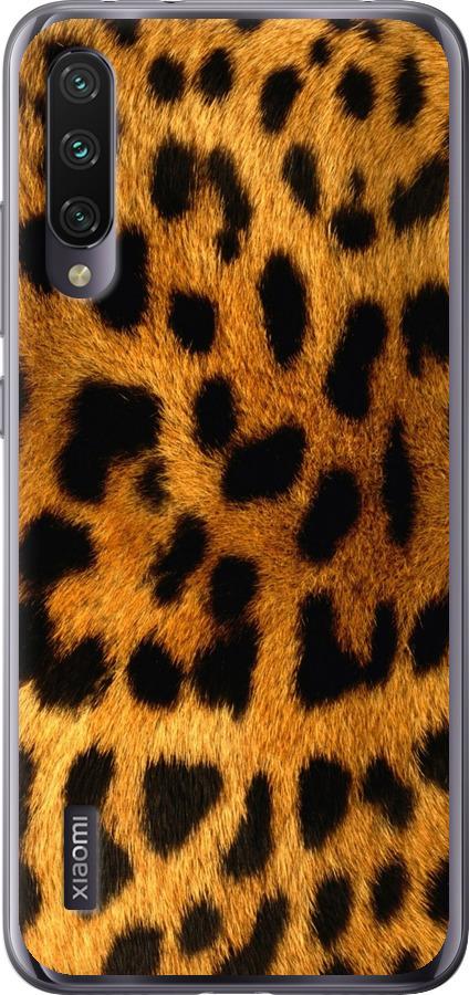 Чехол на Xiaomi Mi A3 Шкура леопарда