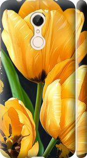 Чехол на Xiaomi Redmi 5 Желтые тюльпаны
