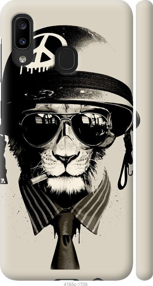 Чехол на Samsung Galaxy A20e A202F tattoo soldier