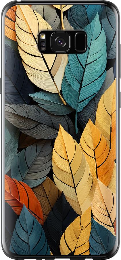 Чехол на Samsung Galaxy S8 Plus Кольорове листя