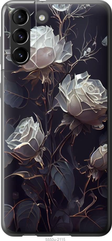 Чехол на Samsung Galaxy S21 Plus Розы 2