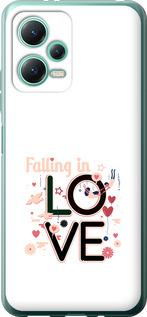 Чехол на Xiaomi Redmi Note 12 5G falling in love