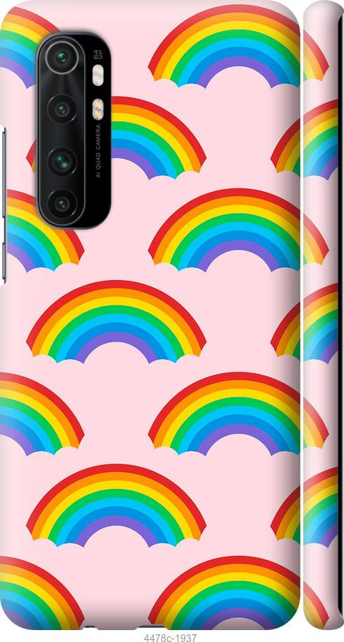 Чехол на Xiaomi Mi Note 10 Lite Rainbows