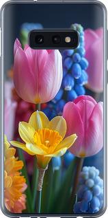 Чехол на Samsung Galaxy S10e Весенние цветы