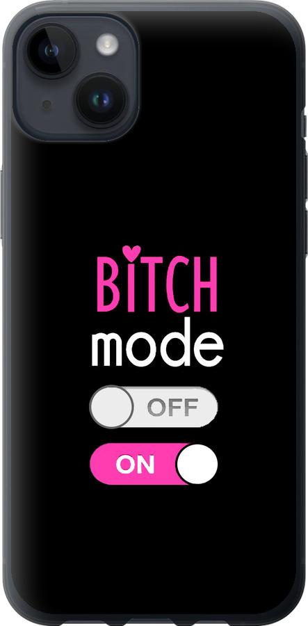 Чехол на iPhone 14 Plus Bitch mode