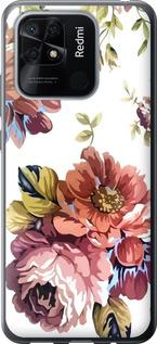 Чехол на Xiaomi Redmi 10C Vintage flowers