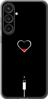 Чехол на Samsung Galaxy S23 FE Подзарядка сердца