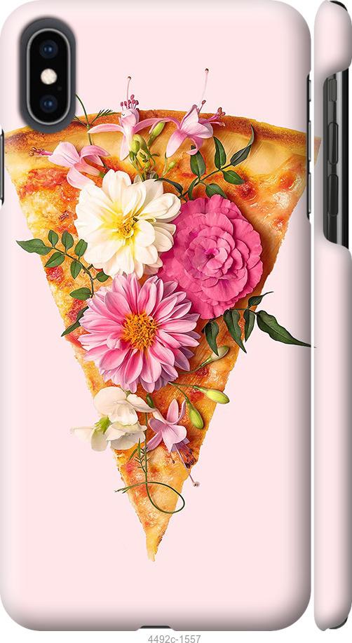 Чехол на iPhone XS Max pizza