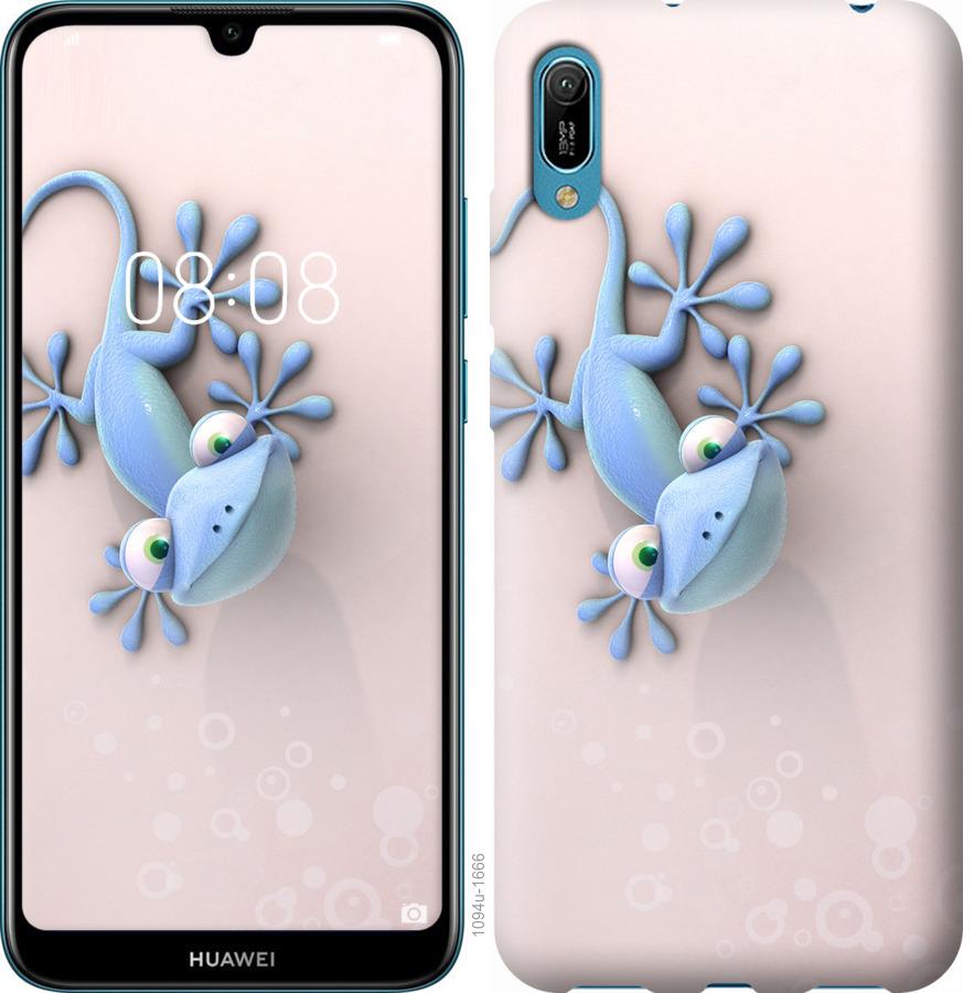 Чехол на Huawei Y6 2019 Геккончик