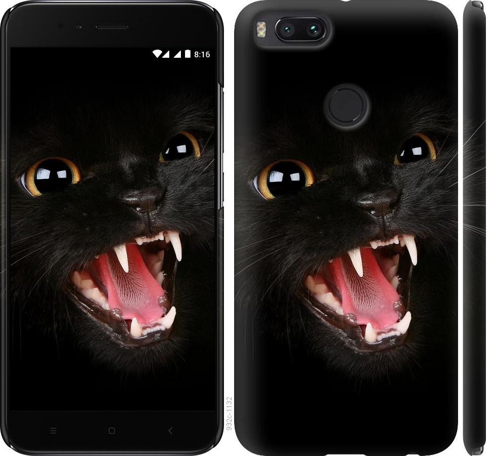 Чехол на Xiaomi Mi A1 Чёрная кошка