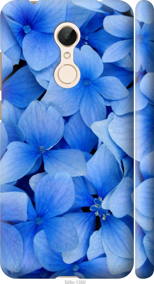 Чехол на Xiaomi Redmi 5 Синие цветы