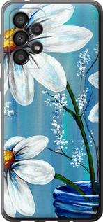 Чехол на Samsung Galaxy A33 5G A336B Красивые арт-ромашки