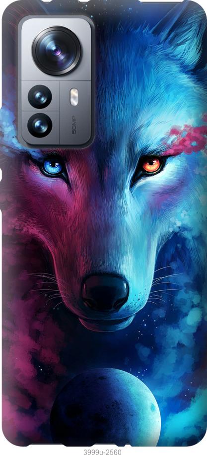 Чехол на Xiaomi 12 Pro Арт-волк