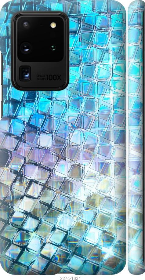 Чехол на Samsung Galaxy S20 Ultra Переливающаяся чешуя