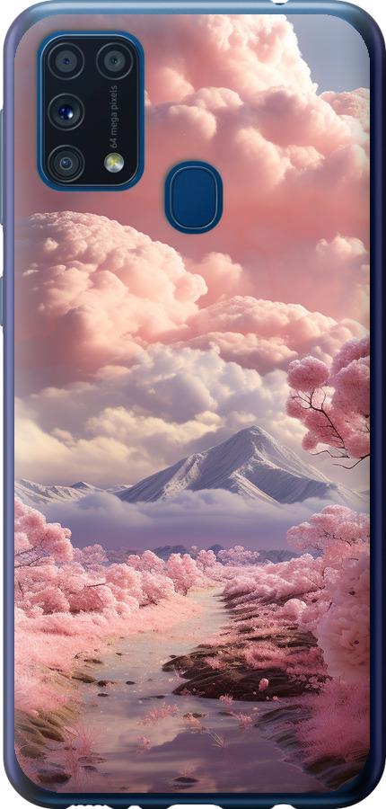 Чехол на Samsung Galaxy M31 M315F Розовые облака