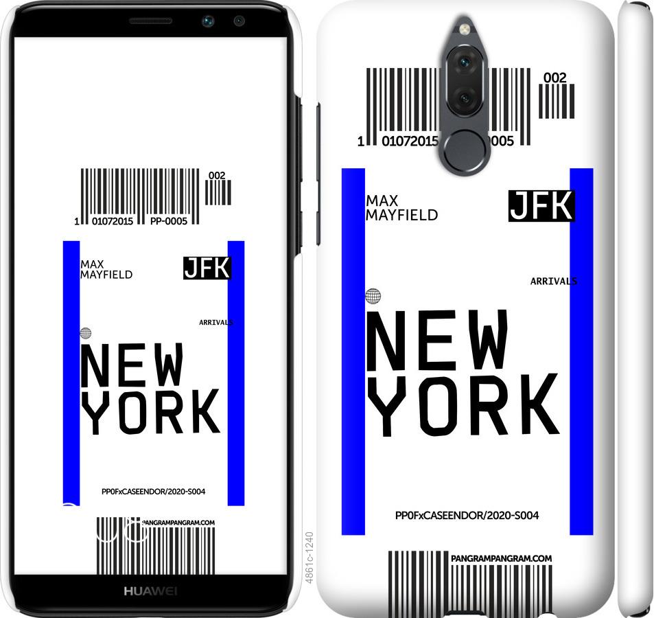 Чехол на Huawei Mate 10 Lite New York
