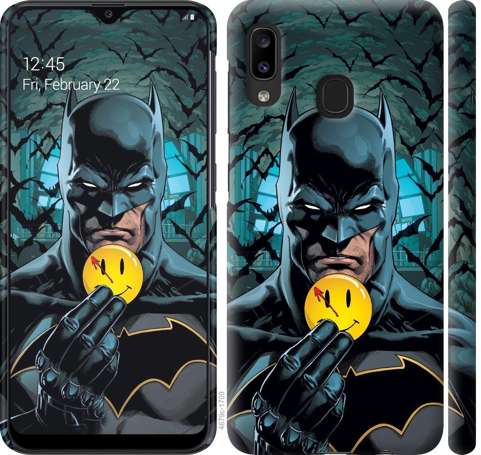 Чехол на Samsung Galaxy A20e A202F Бэтмен 2