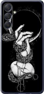 Чехол на Samsung Galaxy M54 Змея в руке