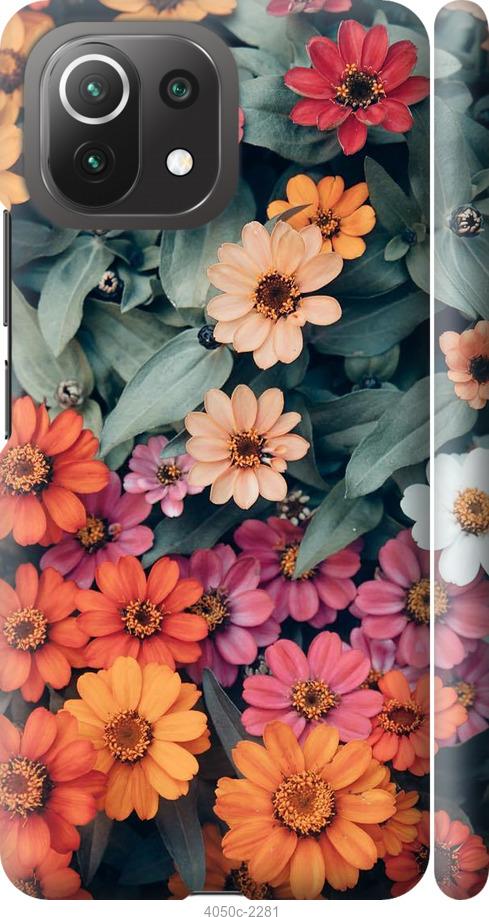 Чехол на Xiaomi Mi 11 Lite Beauty flowers