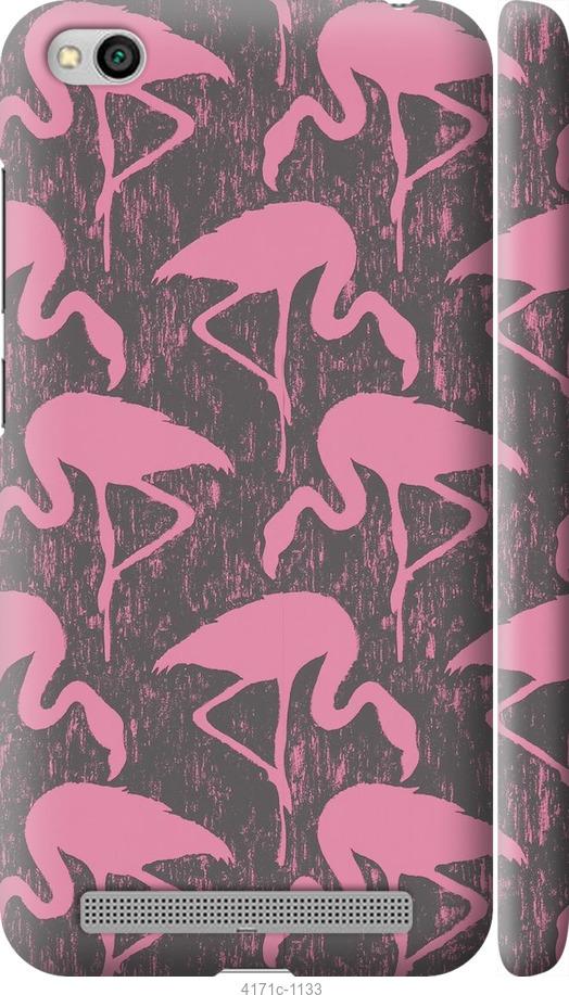 Чехол на Xiaomi Redmi 5A Vintage-Flamingos