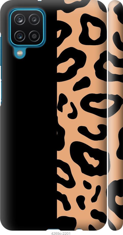 Чехол на Samsung Galaxy A12 A125F Пятна леопарда