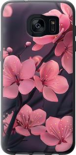 Чехол на Samsung Galaxy S7 Edge G935F Пурпурная сакура