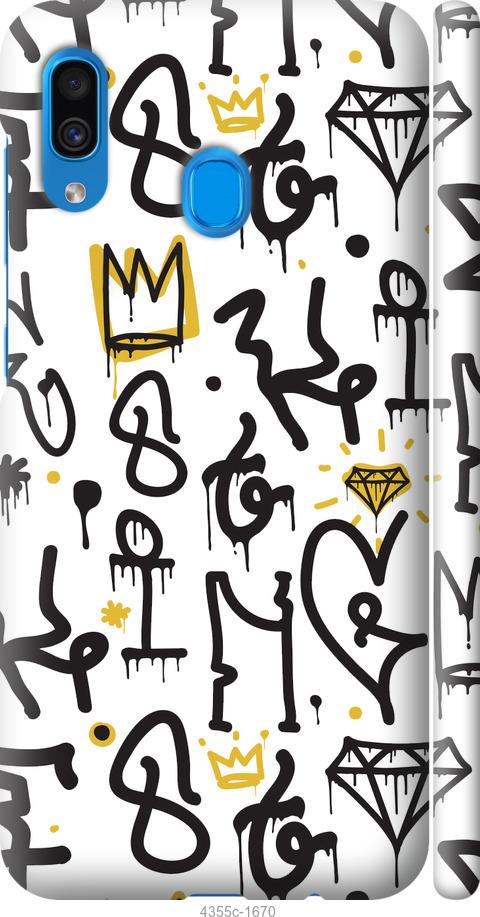 Чехол на Samsung Galaxy A30 2019 A305F Graffiti art