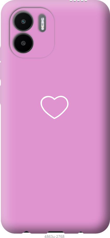Чехол на Xiaomi Redmi A1 Сердце 2