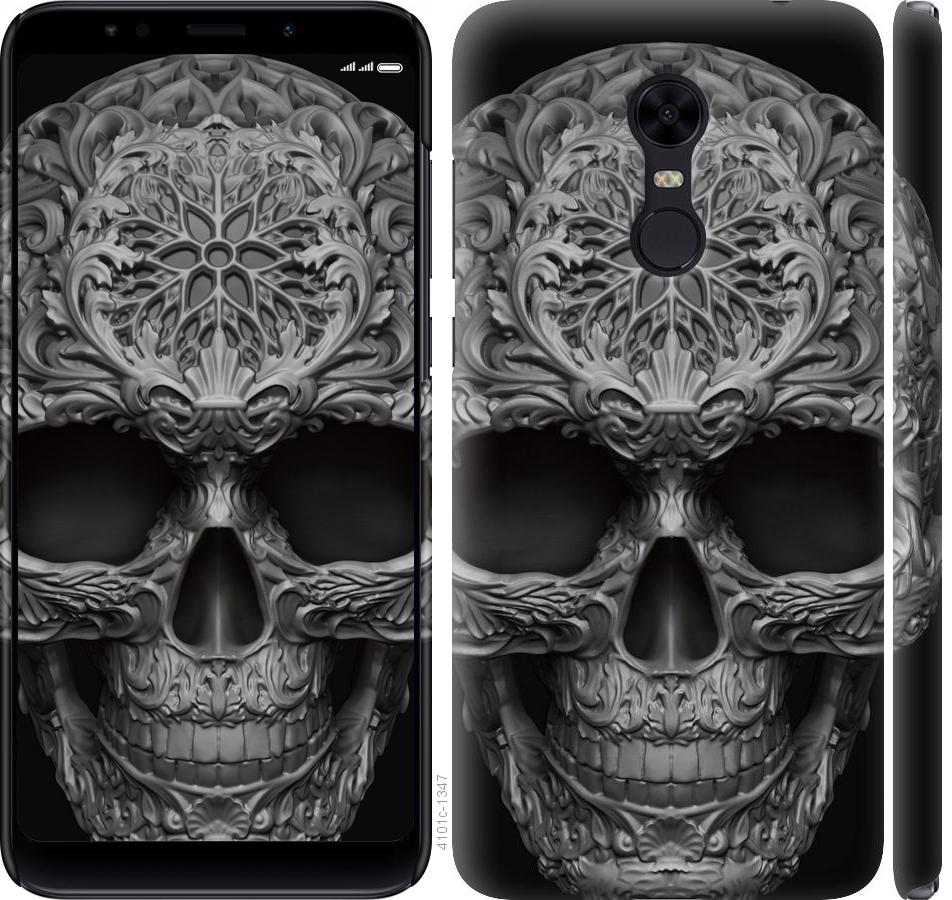 Чехол на Xiaomi Redmi 5 Plus skull-ornament