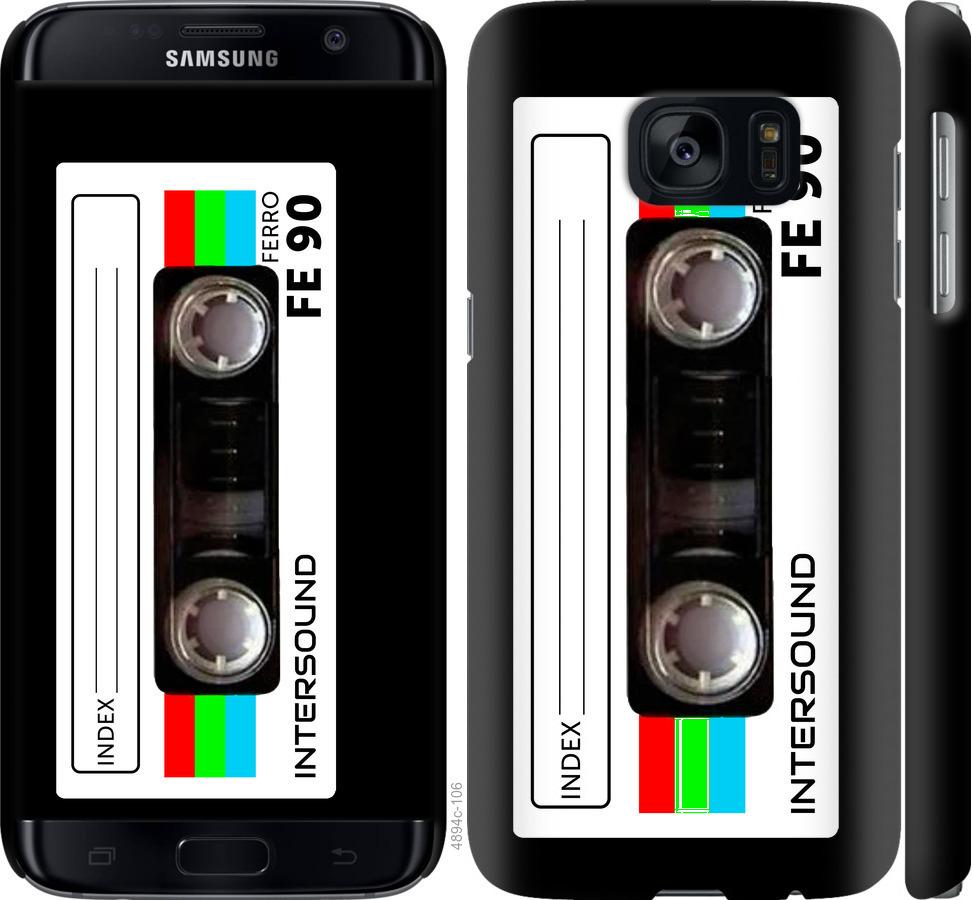 Чехол на Samsung Galaxy S7 G930F Кассета с90