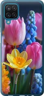 Чехол на Samsung Galaxy A12 A125F Весенние цветы