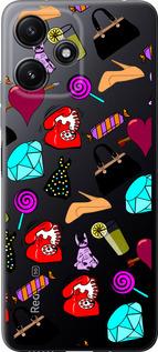 Чехол на Xiaomi Redmi 12 5G stickers