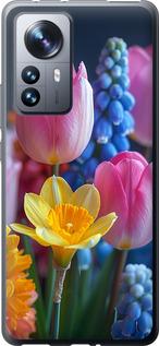 Чехол на Xiaomi 12 Pro Весенние цветы