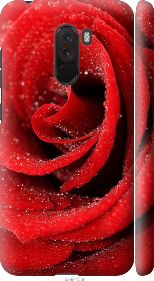 Чехол на Xiaomi Pocophone F1 Красная роза
