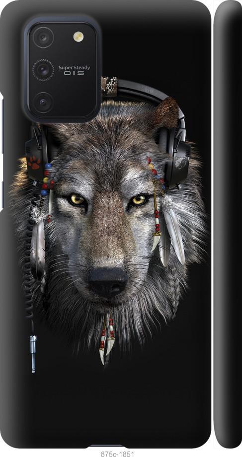 Чехол на Samsung Galaxy S10 Lite 2020 Волк-меломан