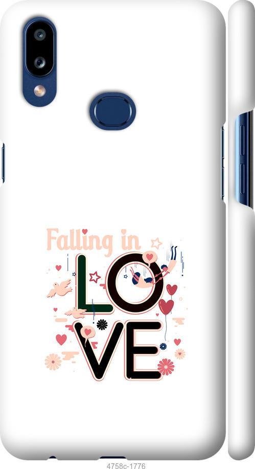 Чехол на Samsung Galaxy A10s A107F falling in love