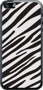 Чехол на iPhone SE Классическая зебра