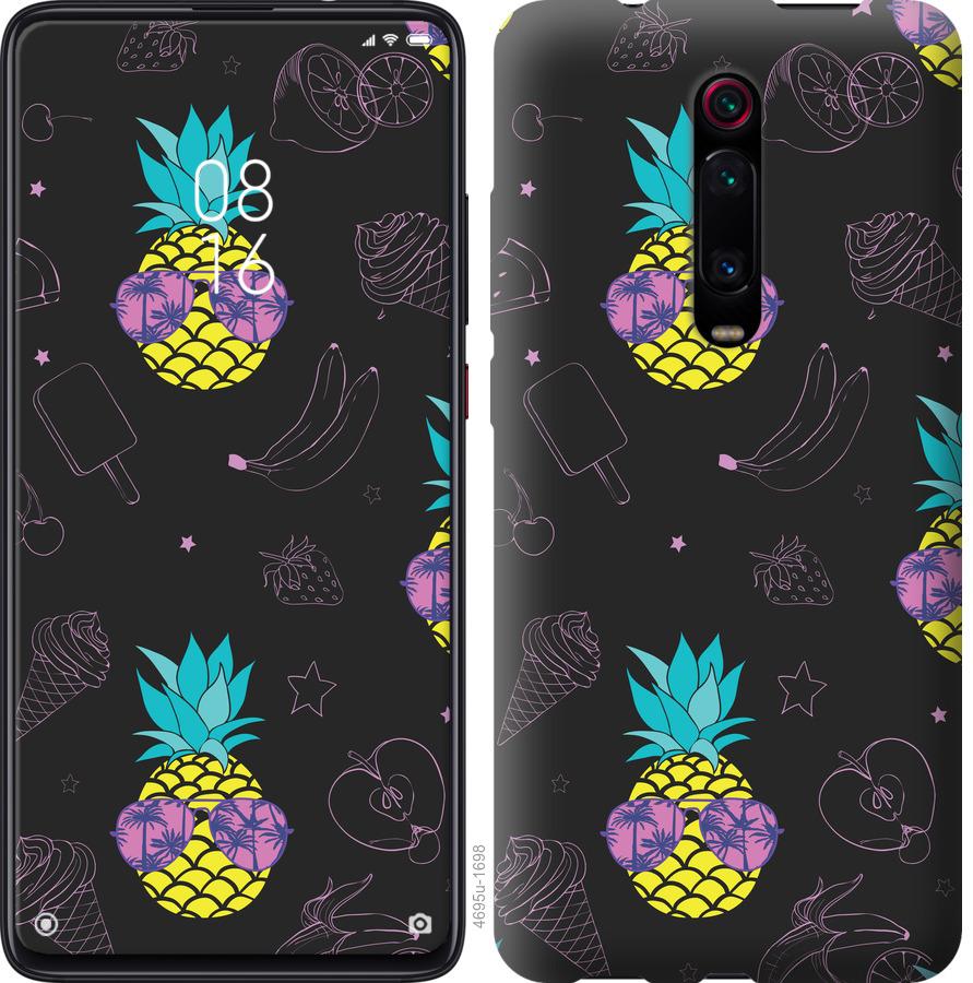 Чехол на Xiaomi Mi 9T Summer ananas
